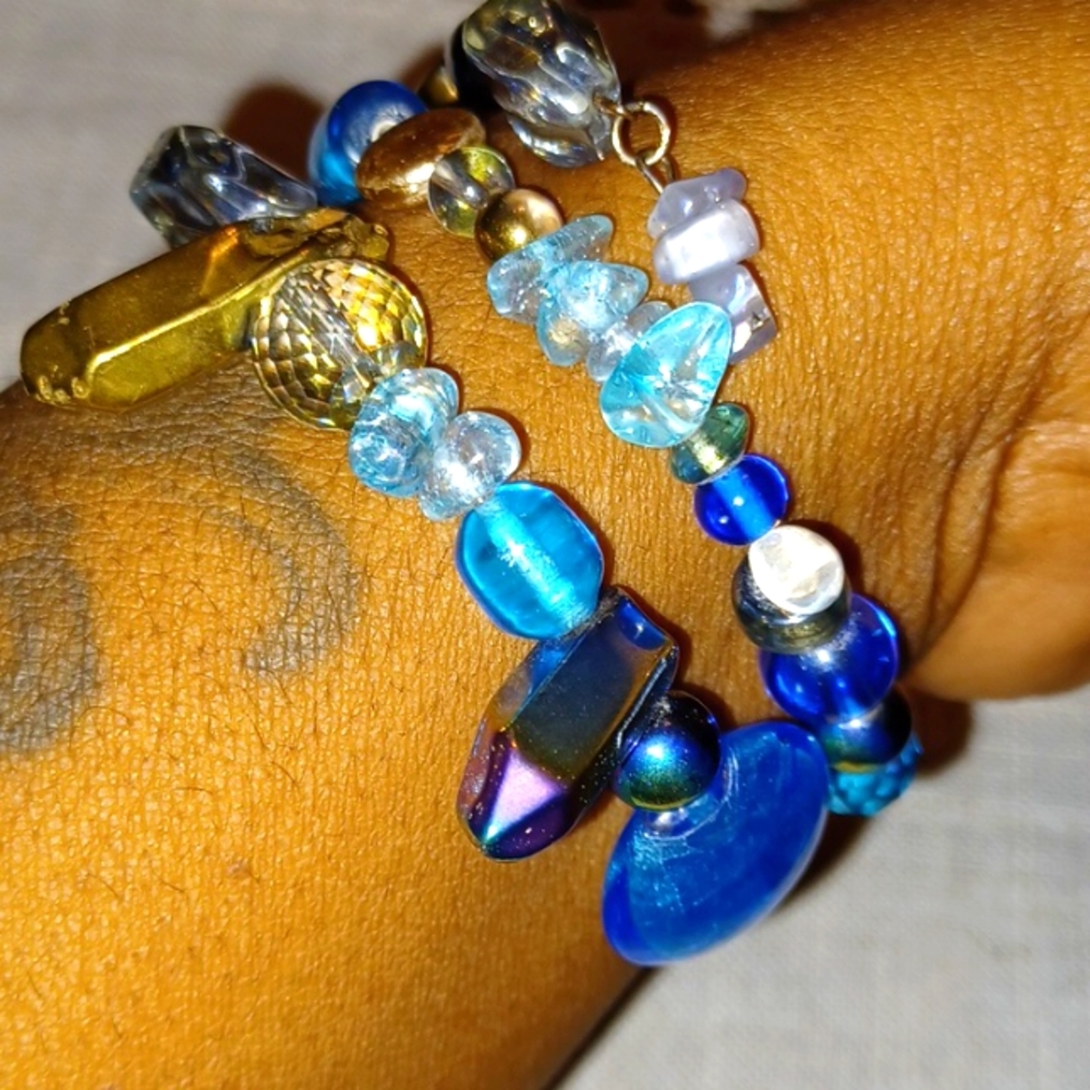 🎉💧 Water Nebula Bracelet💎☁️🎉
